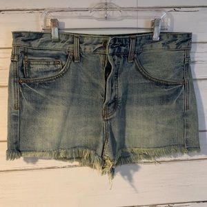 Free people jean shorts